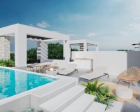 New build villas for sale in Los Alcázares, Murcia, Spain.ON1787