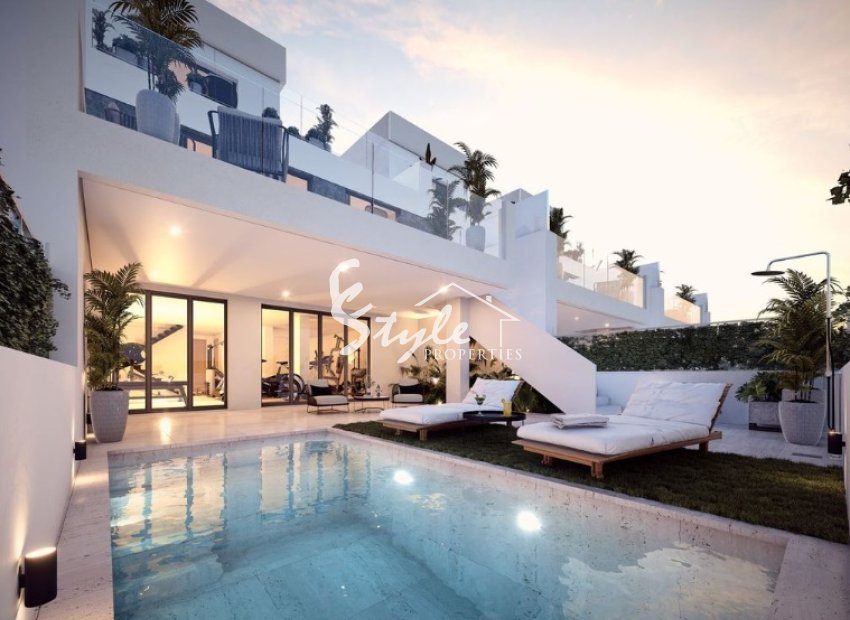 New build villas for sale in Los Alcázares, Murcia, Spain. ON1889