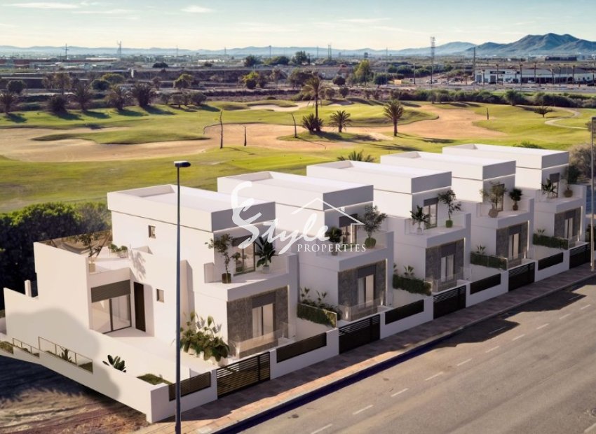 New build villas for sale in Los Alcázares, Murcia, Spain. ON1889