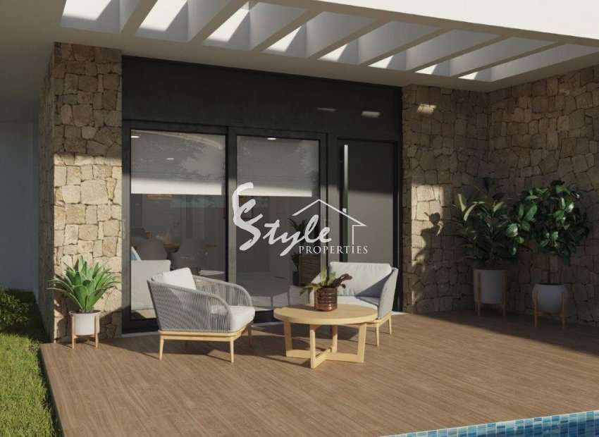 New build villas for sale in  Los Montesinos, Costa Blanca, Spain.ON1557