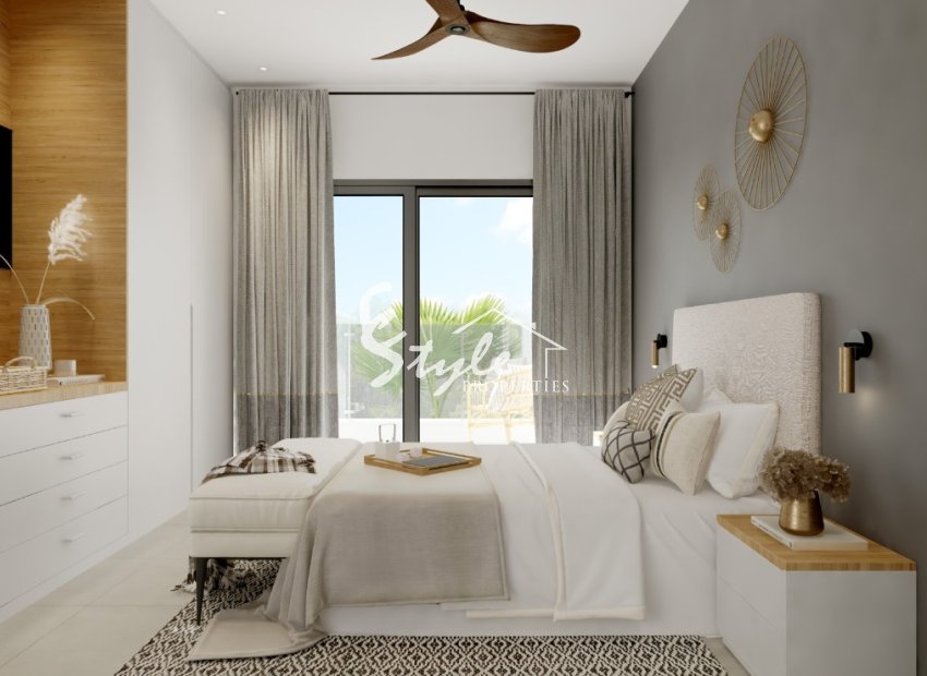 New build villas for sale in San Javier, Murcia, Spain. ON1635