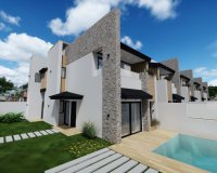 New build villas for sale in San Pedro del Pinatar, Murcia, Spain. ON1628