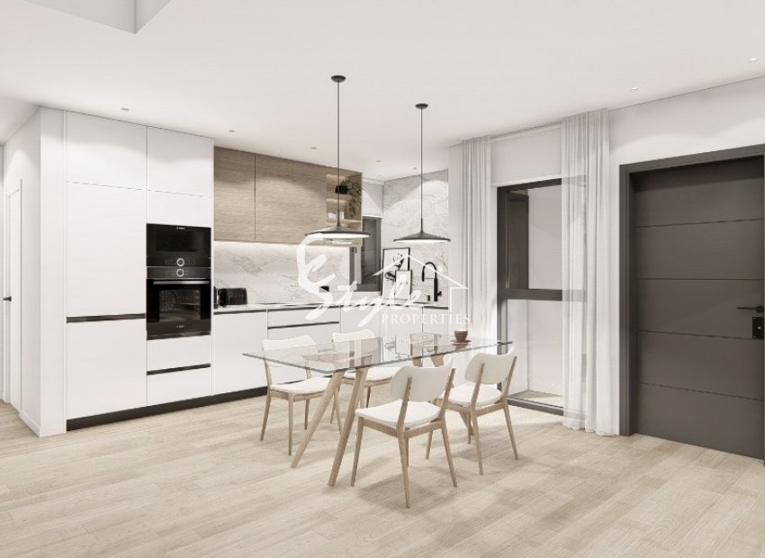 New build villas for sale in San Pedro del Pinatar, Murcia, Spain. ON1628