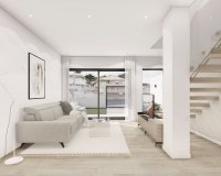 New build villas for sale in San Pedro del Pinatar, Murcia, Spain. ON1628