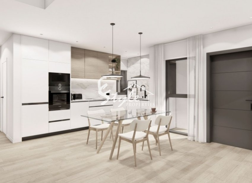 New build villas for sale in San Pedro del Pinatar, Murcia, Spain. ON1661