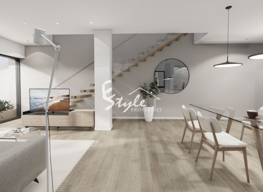 New build villas for sale in San Pedro del Pinatar, Murcia, Spain. ON1661