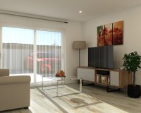 New build villas for sale in San Pedro del Pinatar, Murcia, Spain. ON1843