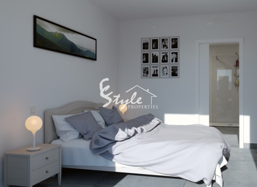 New build villas for sale in San Pedro del Pinatar, Murcia, Spain. ON1843