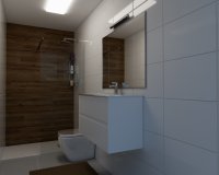 New build villas for sale in San Pedro del Pinatar, Murcia, Spain. ON1843