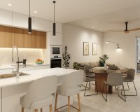 New build villas for sale in Santiago de Ribeira, Murcia, Spain.ON1652