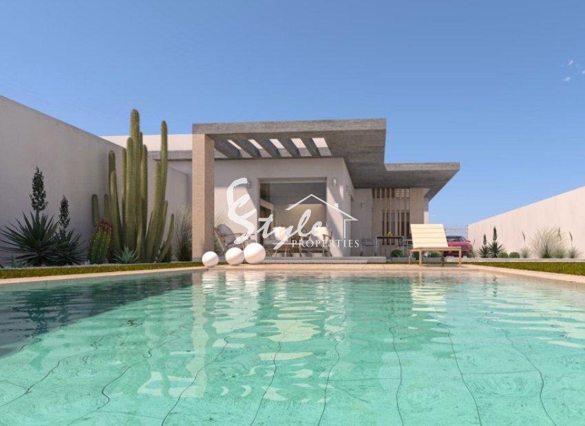 New build villas for sale in Santiago de Ribeira, Murcia, Spain.ON1652