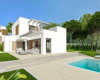 New build villas in Finestrat, Costa Blanca, Spain. ON1595