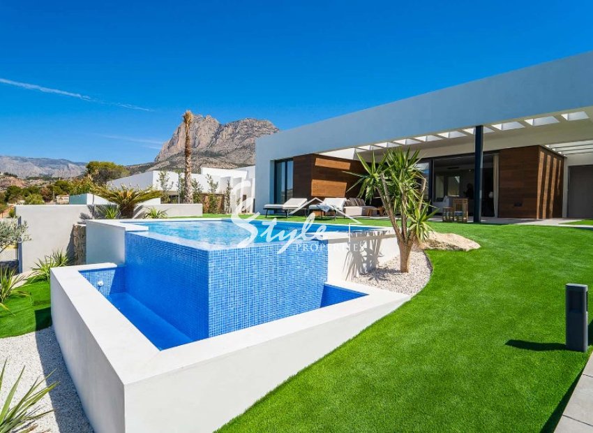 New build villas in Finestrat, Costa Blanca, Spain. ON1647