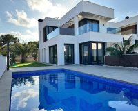 New build villas in Finestrat, Costa Blanca, Spain. ON1656