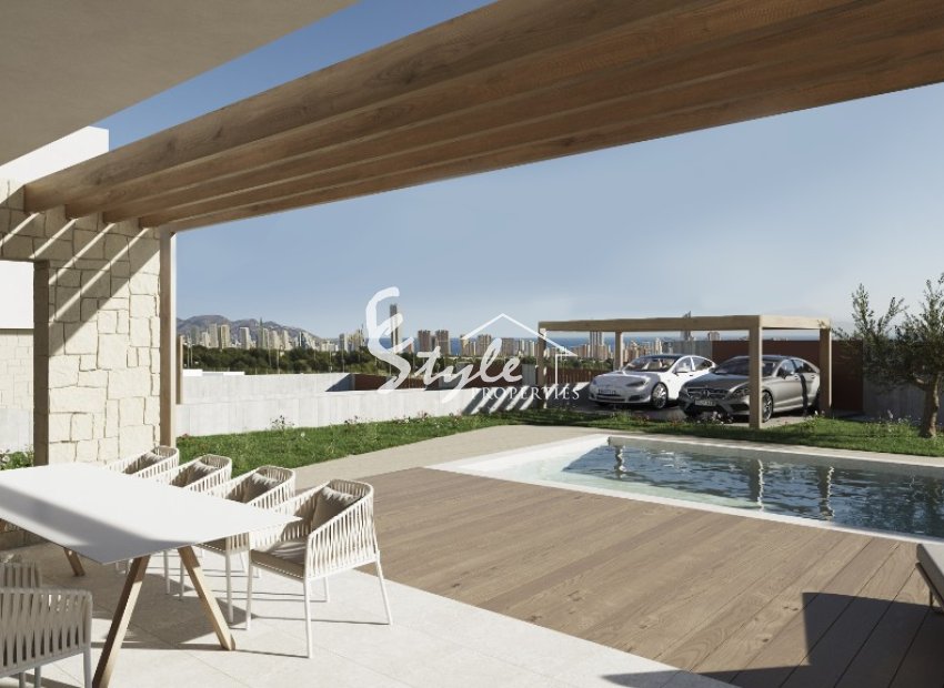 New build villas in Finestrat, Costa Blanca, Spain. ON1697