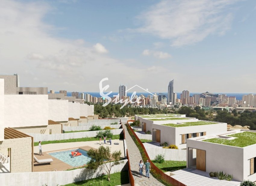 New build villas in Finestrat, Costa Blanca, Spain. ON1697