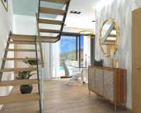 New Build villas with panoramic view in Finestrat, Benidorm, Costa Blanca, Spain