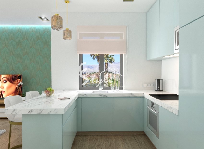 New Build villas with panoramic view in Finestrat, Benidorm, Costa Blanca, Spain