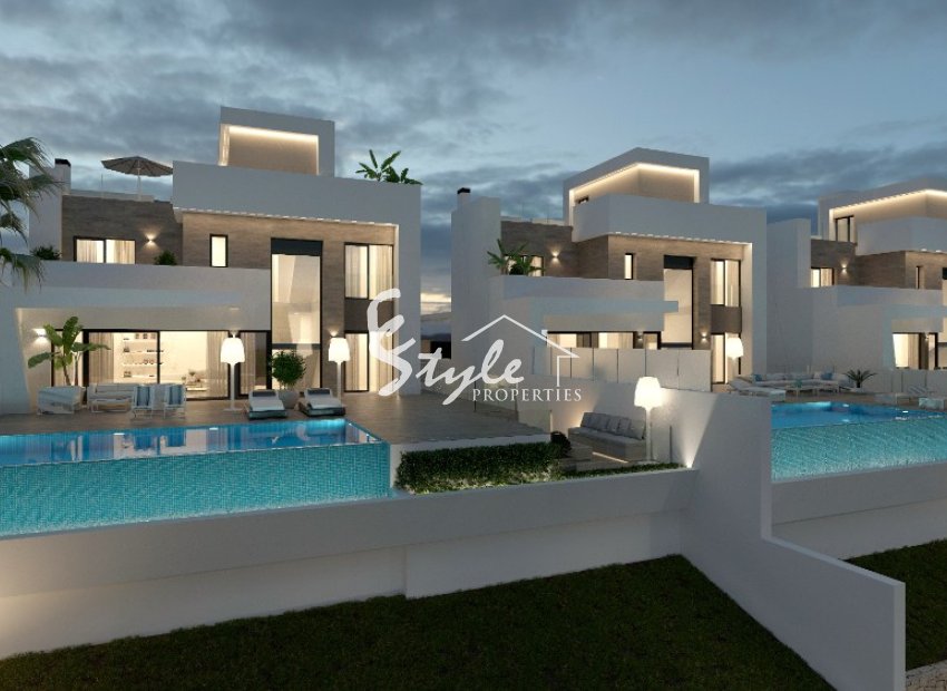 New build villas with sea view in Finestrat, Costa Blanca, Spain. ON1476