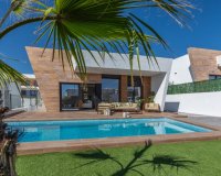 New build villas with the pool for sale in Benidorm, Costa Blanca, Spain.ON529
