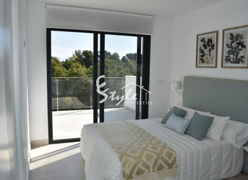 New build vllas in La Nucia, Costa Blanca North, Spain.ON1614