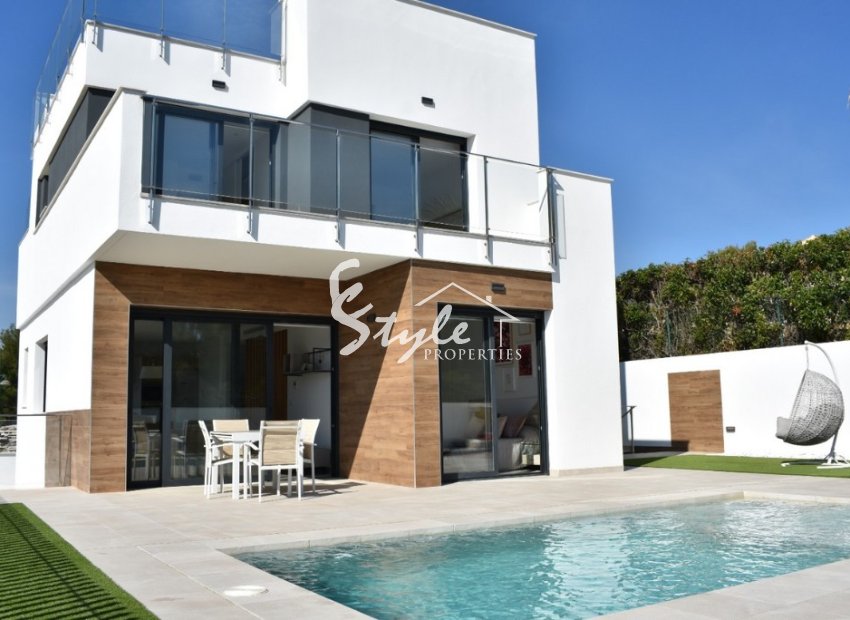 New build vllas in La Nucia, Costa Blanca North, Spain.ON1614