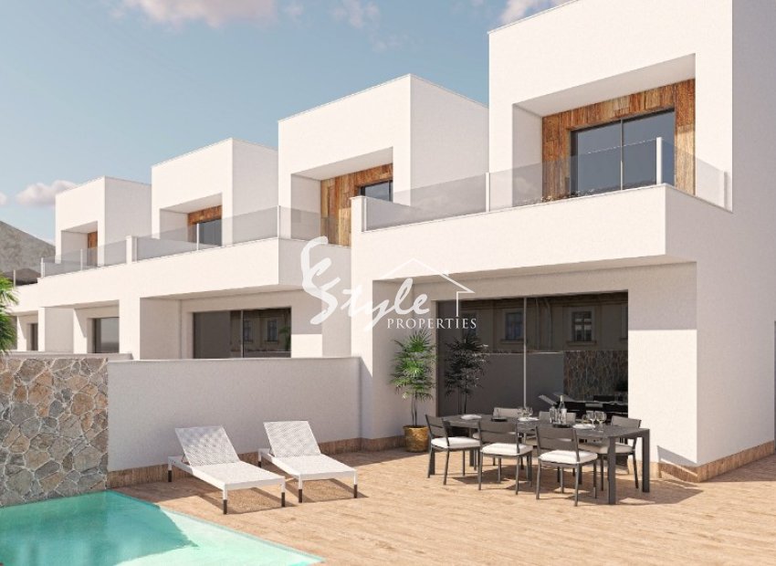 New built villas in Pilar de la Horadada, Costa Blanca.Spain.ON1711