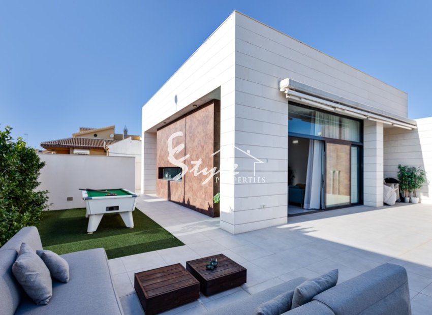 New built villas in Pilar de la Horadada, Costa Blanca.Spain.ON1825