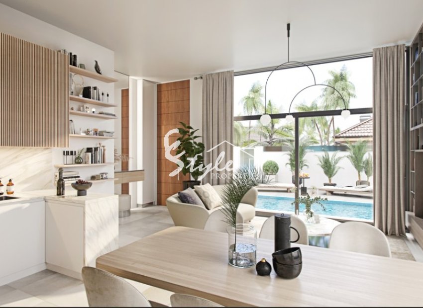 New built villas in Pilar de la Horadada, Costa Blanca.Spain.ON1825