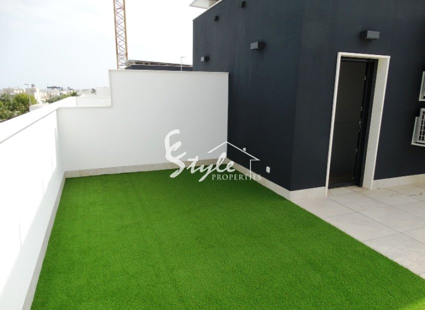 New semi-detached villas for sale in Santiago de Ribeira, Murcia, Spain.ON1560