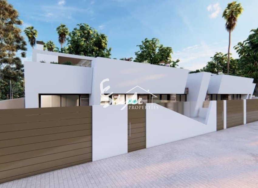 New semi-detached villas for sale in Torrepacheco, Costa Blanca, Spain. ON1462