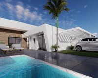 New semi-detached villas for sale in Torrepacheco, Costa Blanca, Spain. ON1572