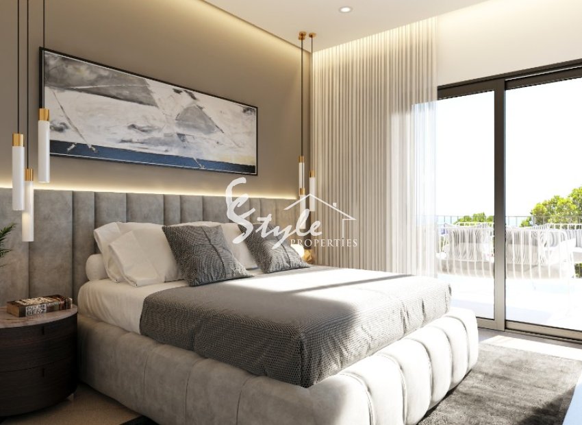 New villas for sale  in San Miguel de Salinas, Alicante, Costa Blanca, Spain.ON1631