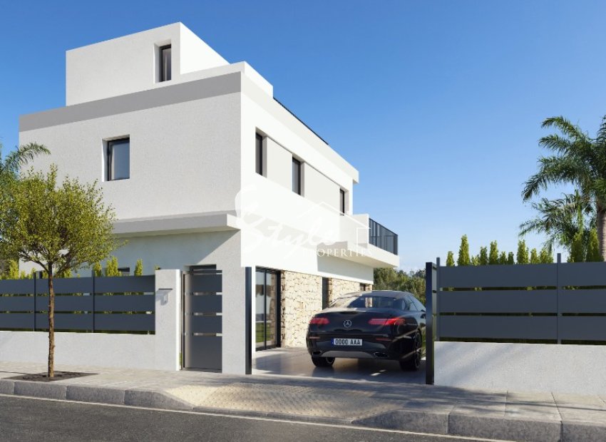 New villas for sale  in San Miguel de Salinas, Alicante, Costa Blanca, Spain.ON1631