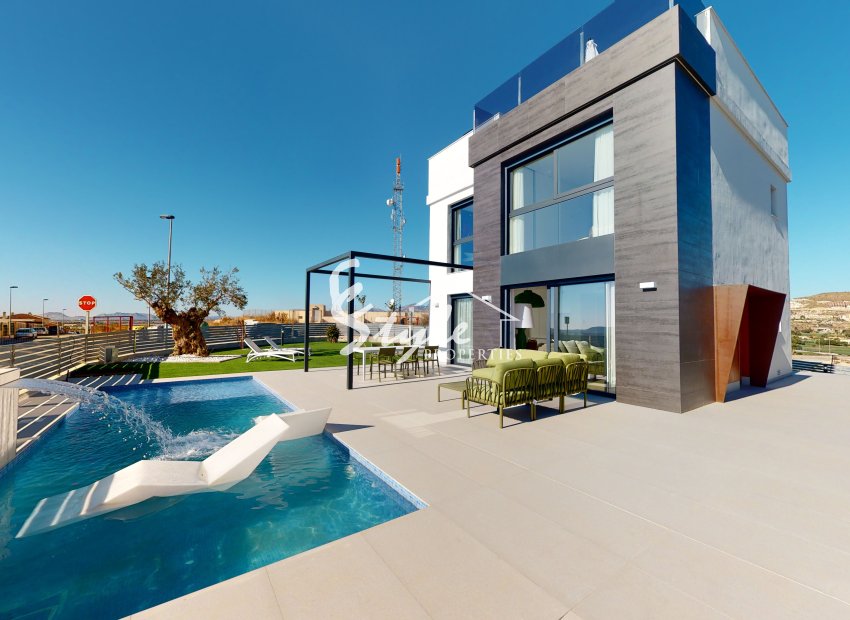 New villas in Mutxamel, Costa Blanca, Spain.ON1457