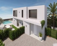 New villas in San Juan, Alicante, Costa Blanca, Spain.ON1681