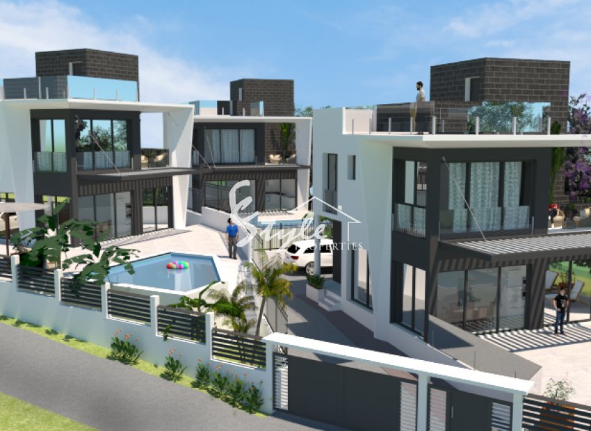 New vlilla for sale in Villajoyosa, Costa Blanca, Spain.ON1603