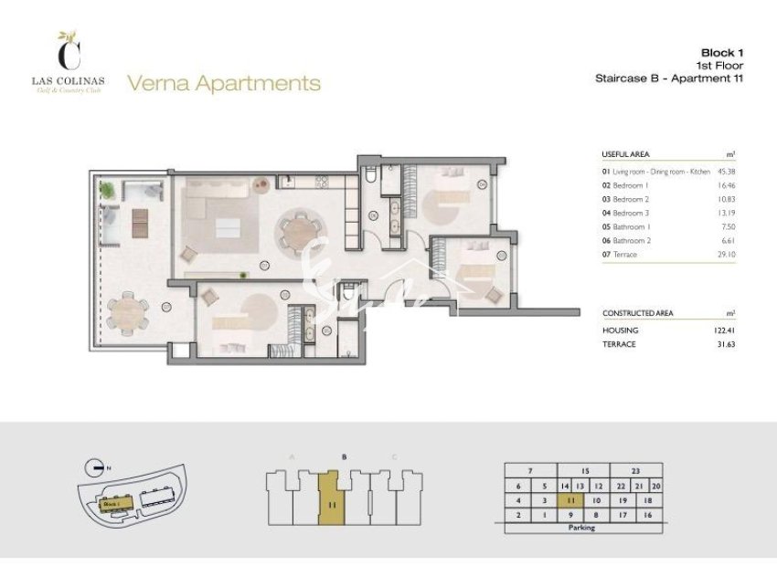 Новостройки - Apartamento - Сан Мигель де Салинас - Las Colinas Golf