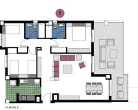 Новостройки - Апартаменты/Квартира - Mil Palmeras