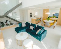 Новые эксклюзивные таунхаусы в в Финестрате, Бенидорм. ON1310