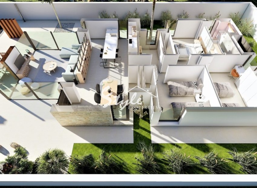 Новые виллы на продажу в Сан Фульхенсио, Коста Бланка, Испания. ОN1636