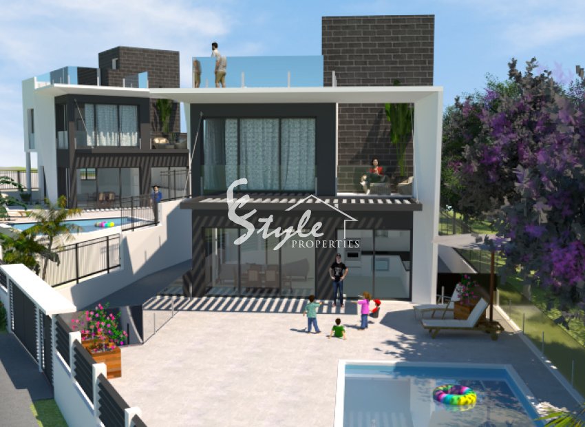 Новые виллы на продажу в Вильяхойосе, Коста Бланка, Испания.ON1603