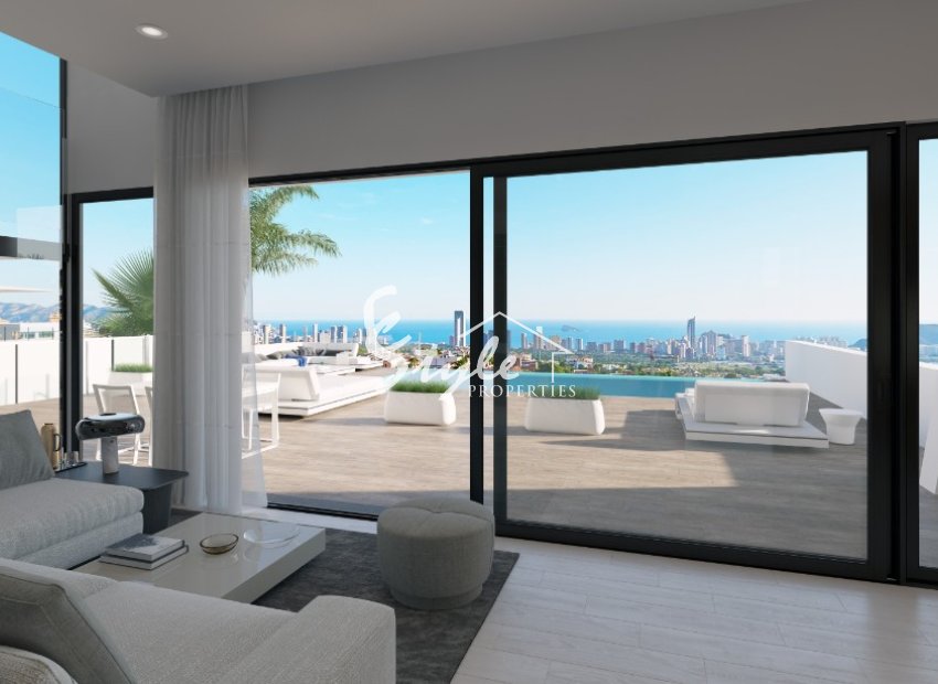 Новые виллы с видом на море в Финестрате, Коста Бланка, Испания. ON1476