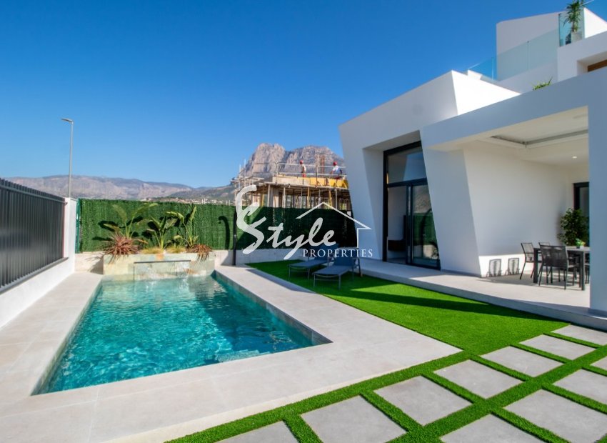 Новые виллы в Финестрате, Коста Бланка, Испания. ON1622