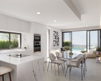 Новые виллы в Сан Хуане, Аликанте, Коста Бланка, Испания.ON1681