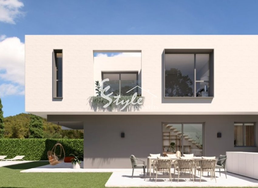 Новые виллы в Сан Хуане, Аликанте, Коста Бланка, Испания.ON1683