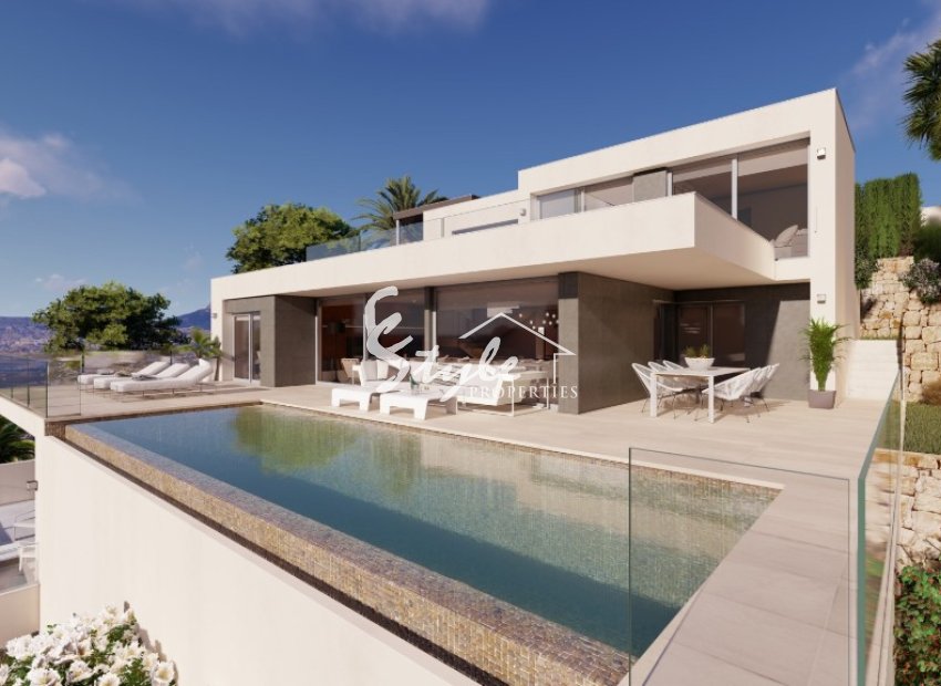 Nueva villa de lujo en venta en Cumbre del Sol, Costa Blanca, España. ON1529
