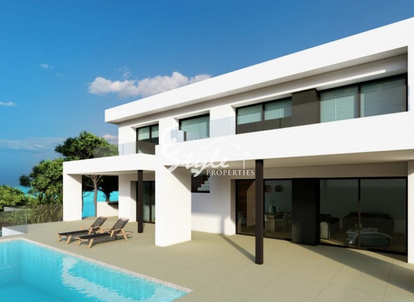 Nueva villa de lujo en venta en Cumbre del Sol, Costa Blanca, España. ON1533