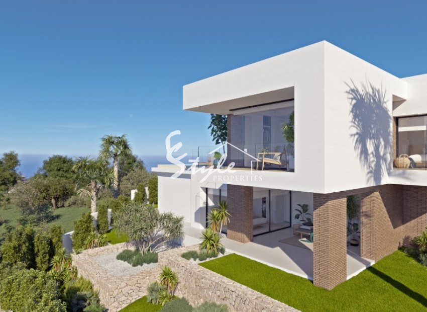 Nueva villa de lujo en venta en Cumbre del Sol, Costa Blanca, España. ON1538