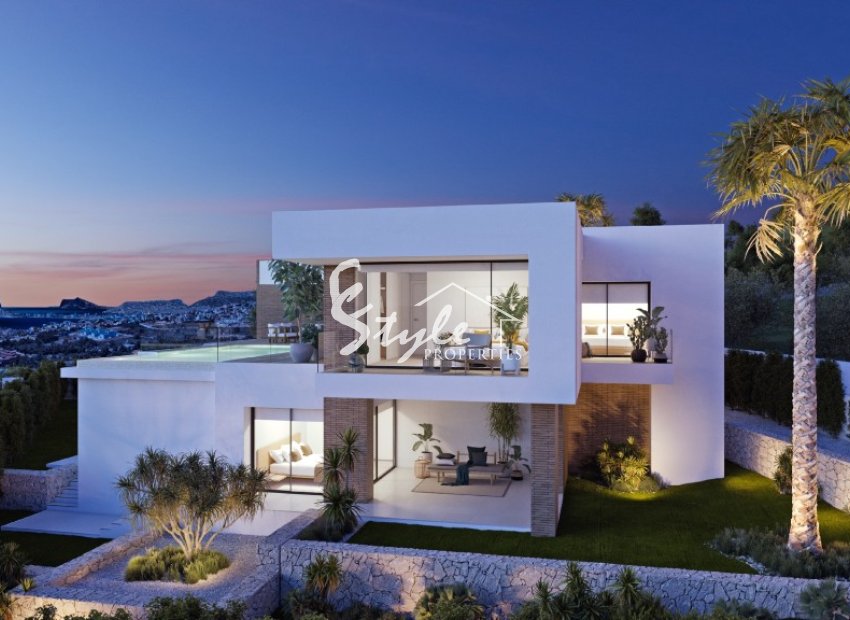 Nueva villa de lujo en venta en Cumbre del Sol, Costa Blanca, España. ON1538